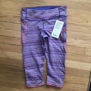 Lululemon athletica Size 8 NWT Run: Top Speed Crop